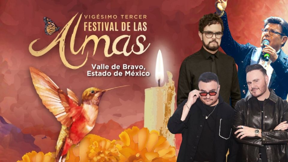 Cartelera del Festival de las Almas 2025  en Valle de Bravo