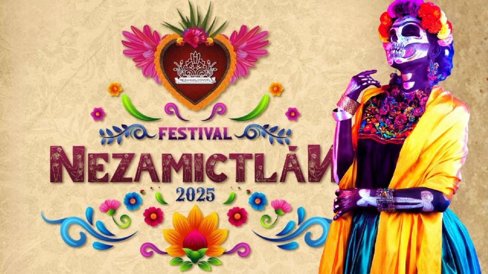 Programa de actividades para el Festival Nezamictlán 2025 en el EDOMEX