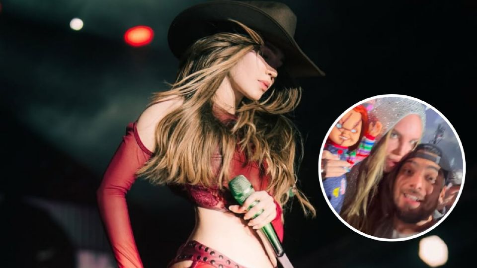 El fan guapo que enamoro a Belinda durante su concierto en las Fiestas de Octubre 2025