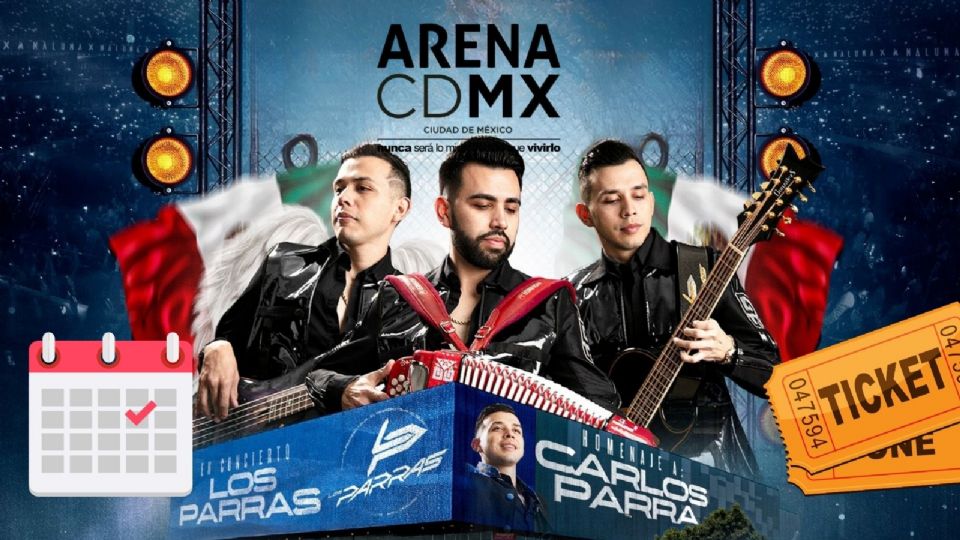 Los Parras se presentarán en la Arena CDMX