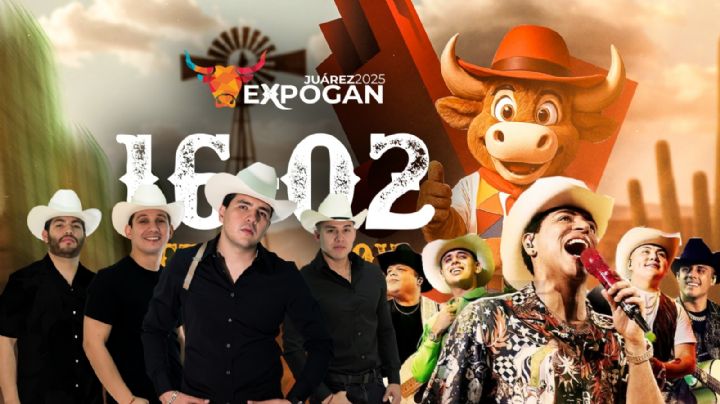 Expogan Juárez 2025: Artistas que se presentarán esta semana del 28 de oct al 2 de nov en Chihuahua