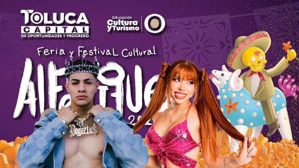 ¿Qué artistas darán concierto esta última semana de octubre en la Feria del Alfeñique Toluca 2025?