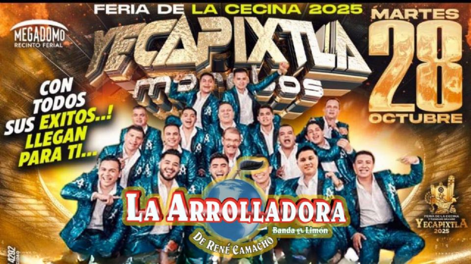 Disfruta del concierto de La Arrolladora hoy.