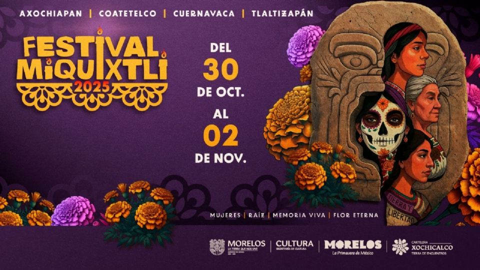 Artistas que darán concierto en Axochiapan, Coatetelco, Cuernavaca y Tlaltizapán con el Festival Miquixtli 2025