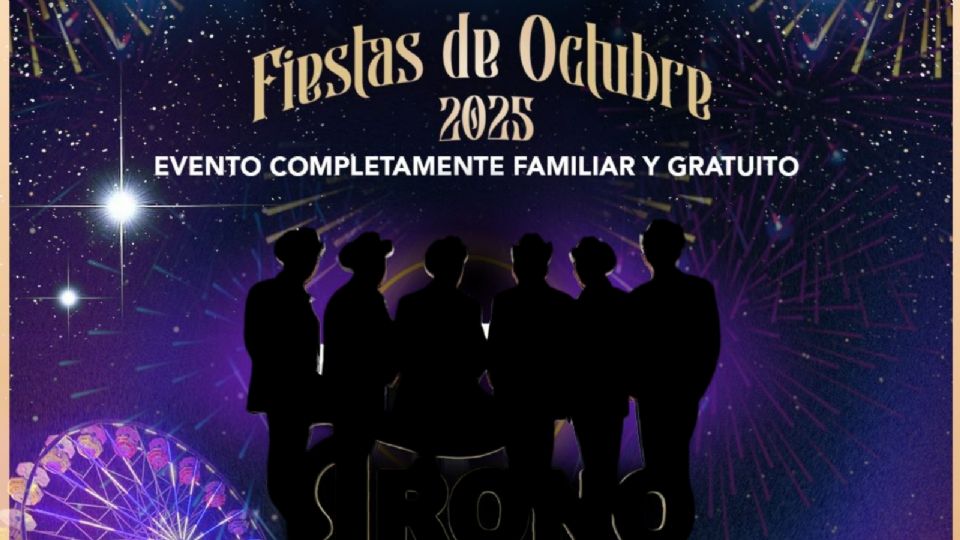 ¿Qué artista se presentará hoy 9 de octubre en las Fiestas de Octubre 2025?