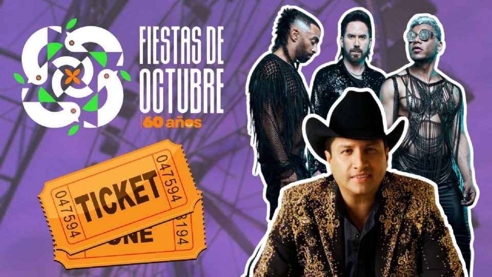 Artistas que se presentarán HOY en las Fiestas de Octubre 2025