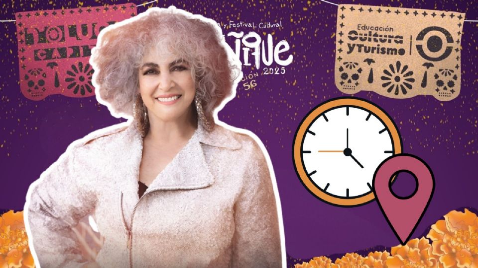 Amanda Miguel se presentará HOY en la Feria del Alfeñique Toluca 2025