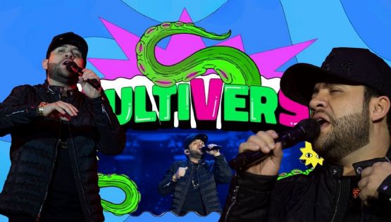 Luis R Conriquez llegó al Festival Multiverso Nestlé 95 años con lo mejor de los corridos bélicos