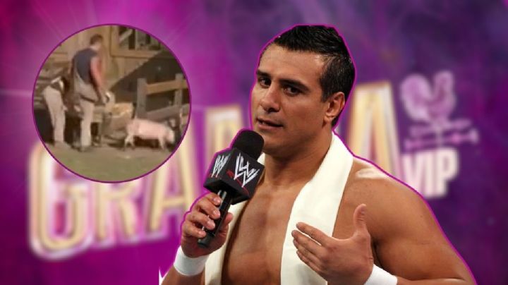 ¿Alberto del Río pateó a un animalito en La Granja VIP? Exigen salida de El Patrón (VIDEO)