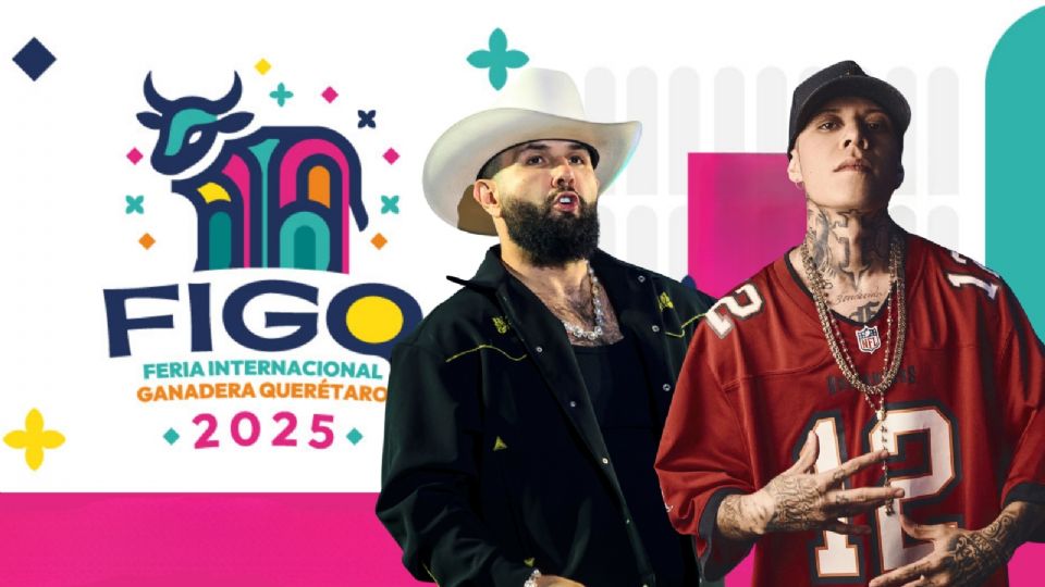 Artistas que darán concierto esta semana del 24 al 30 de noviembre en la FIGQ 2025