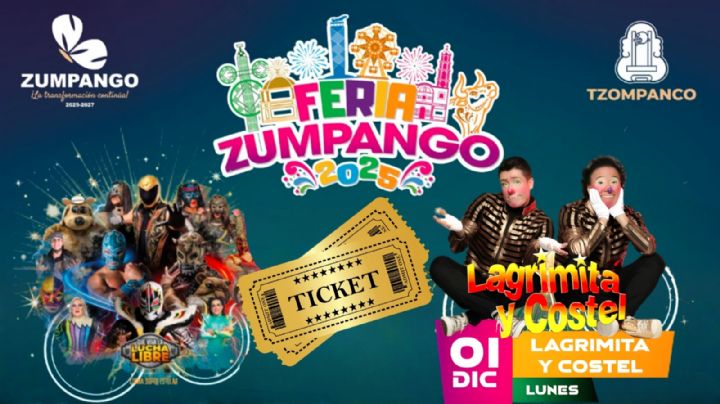 Feria Zumpango 2025: Cartel de artistas y programa completo de actividades HOY 1 de diciembre