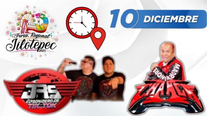 Feria Regional Jilotepec 2025: Programa completo de artistas y actividades GRATIS HOY 10 de diciembre en el EDOMEX