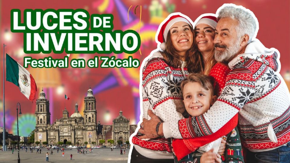 Actividades del Festival Luces de Invierno CDMX 2025.