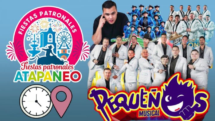 Fiestas Patronales Atapaneo 2025: Cartelera completa de artistas que darán concierto GRATIS HOY 27 de diciembre en Michoacán