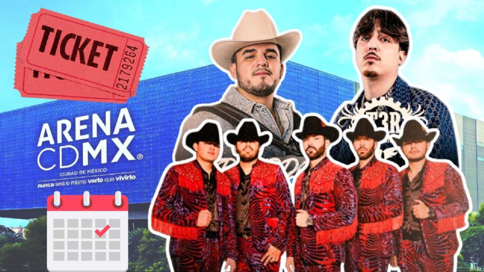 Edgardo Núñez, Código FN y Tercer Elemento anuncian concierto en la Arena CDMX 2026.