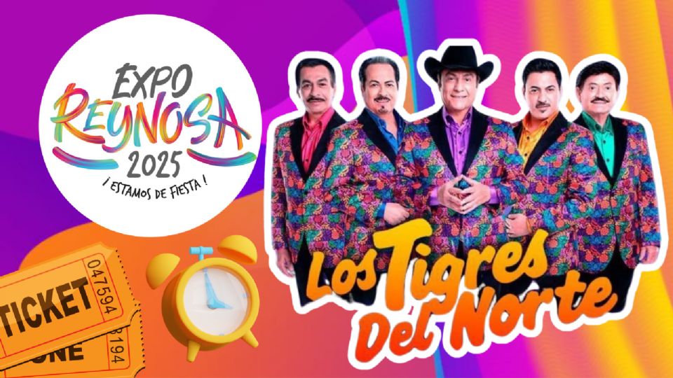 Los Tigres del Norte clausurarán la Expo Reynosa 2025