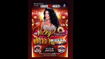 Regresa como una reina a los escenarios Vicky Terrazas