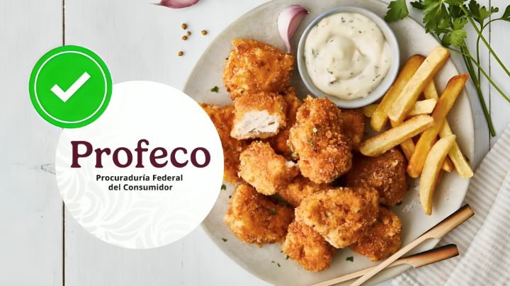 Los nuggets que sí son pollo y no soya; son aprobados por Profeco