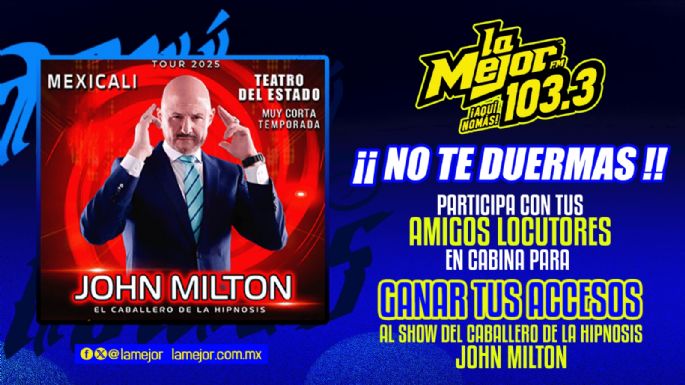 TE HIPNOTIZAMOS CON JOHN MILTON