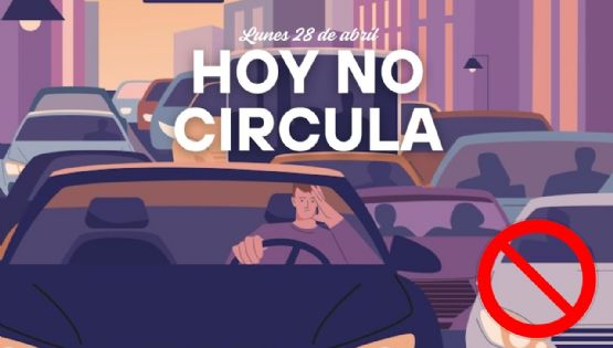 Hoy No Circula CDMX y Edomex, lunes 28 de abril: Autos y color de engomado que descansan
