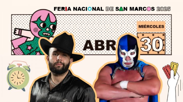 Feria Nacional de San Marcos 2025: Cartelera completa de conciertos para HOY 30 de abril