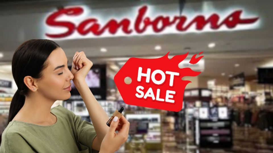 Perfumes con descuento en el Hot Sale 2025 de Sanborns