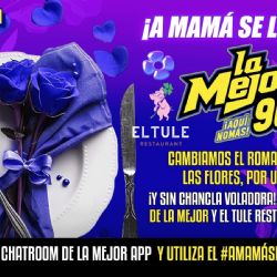 A MAMÁ SE LE SIRVE