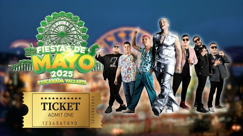 Grupo Firme en las Fiestas de Mayo Puerto Vallarta 2025