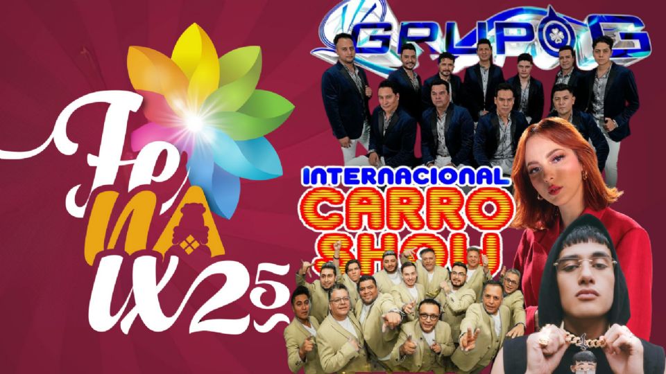 Estos son los artistas que se presentarán HOY en la Feria Nacional de Ixtapaluca 2025.