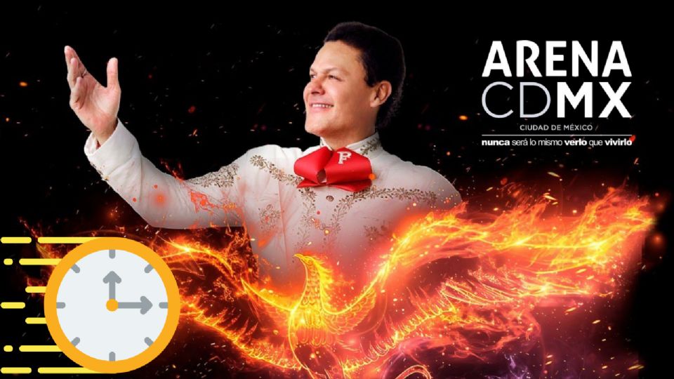 Pedro Fernández se presentará HOY en la Arena CDMX.