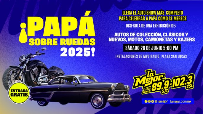 PAPÁ SOBRE RUEDAS 2025