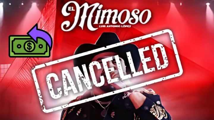 Cancelan concierto del Mimoso en Guadalajara: ¿Cómo solicitar el reembolso de boletos?