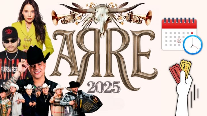 Festival Arre 2025: Preventa y Venta General de boletos para ver a Grupo Firme, Fuerza Régida y Majo Aguilar