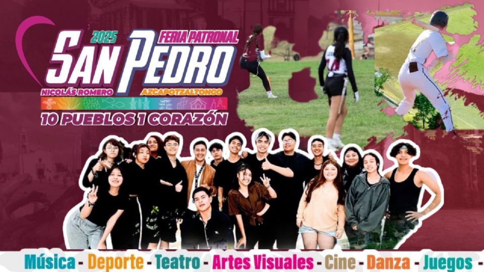 Hoy inicia la Feria San Pedro Azcapotzaltongo 2025