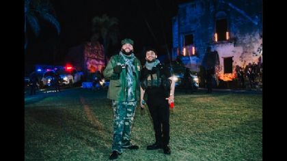 El Fantasma y Luis R. Conriquez hacen homenaje a la milicia
