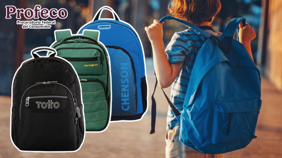 La mejores mochilas, según PROFECO.