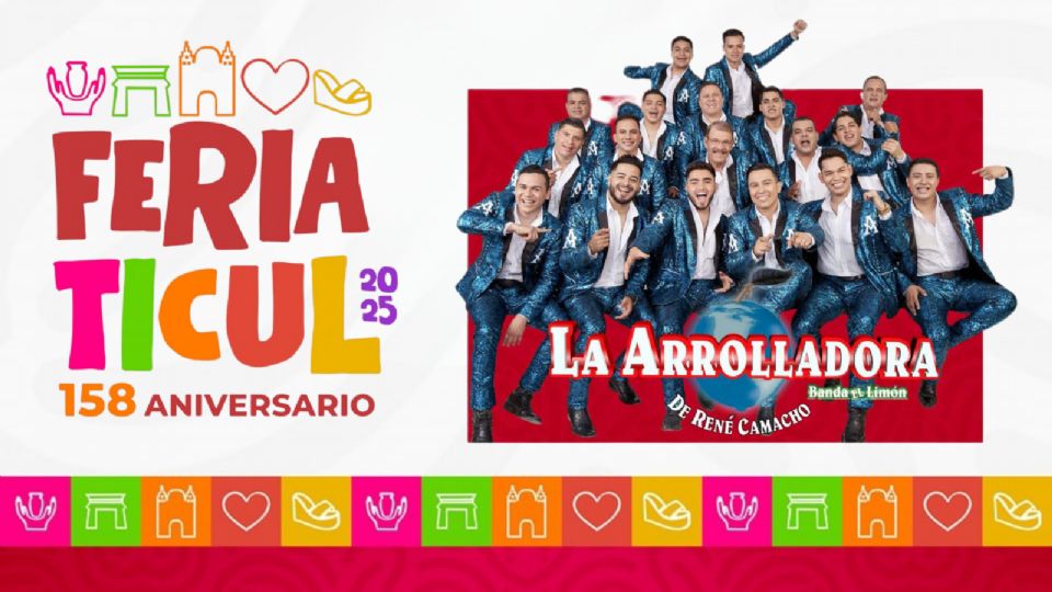 La Arrolladora se presentará HOY en la Feria Ticul 2025