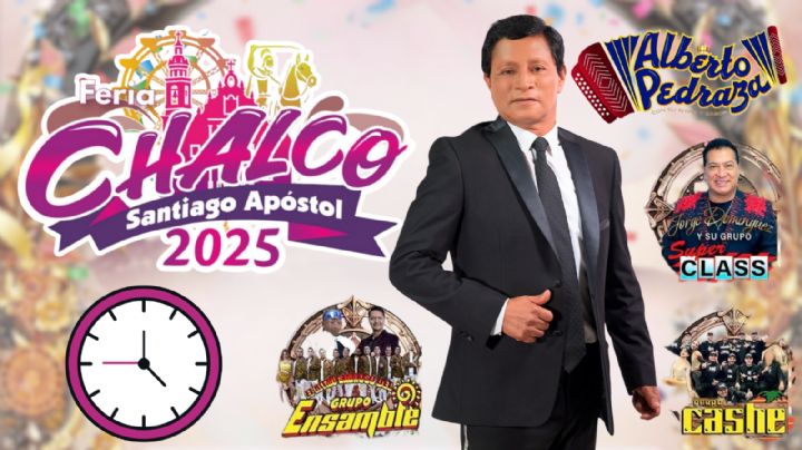 Feria de Chalco 2025: ¿Qué artistas darán concierto GRATIS HOY 20 de julio en el EDOMEX? Programa completo de actividades