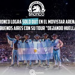 Rotundo éxito de Bronco en Buenos Aires, Argentina