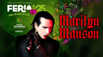 Marilyn Manson en la FENAPO 2025: Fieles creyentes realizan ayuno de 40 días como protesta