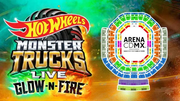 Hot Wheels Monster Trucks CDMX 2025: Fechas, precio de los boletos y zonas en la Arena CDMX