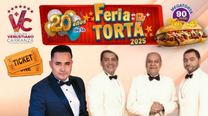 Feria de la Torta 2025: ¿Qué artistas se presentarán HOY 14 de agosto en la CDMX?