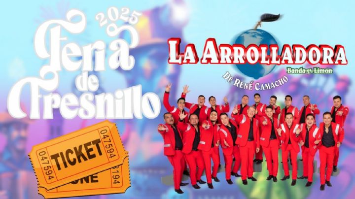 Feria Nacional de Fresnillo 2025: ¿Cómo asistir al concierto GRATIS de La Arrolladora?