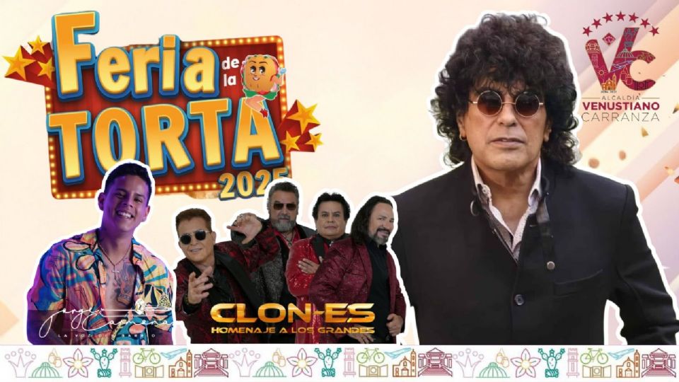Estos son los artistas que se presentarán HOY en la Feria de la Torta CDMX 2025