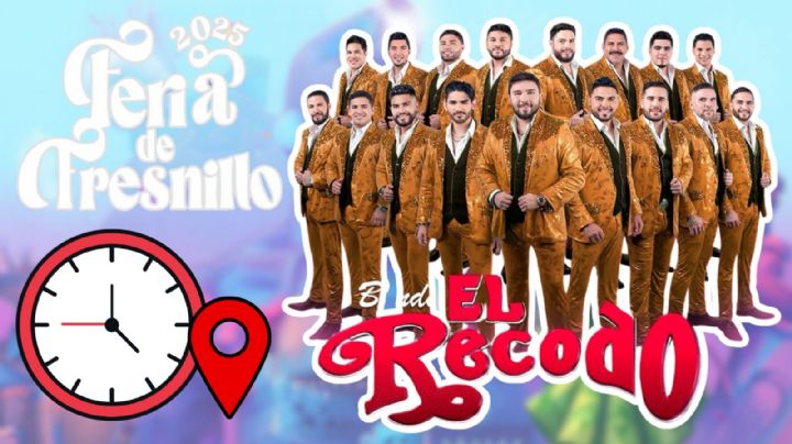 Feria Nacional de Fresnillo 2025: ¿A qué hora empieza el concierto GRATIS de Banda El Recodo HOY 28 de agosto?