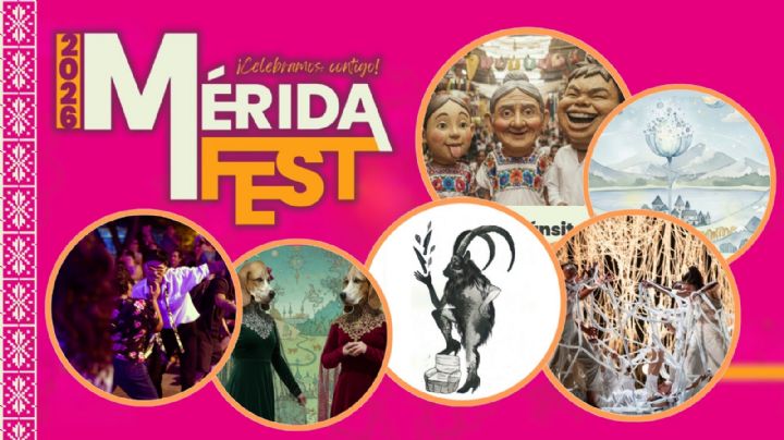 Mérida Fest 2026: Programa completo de artistas y actividades de HOY 18 de enero en Yucatán durante la CLAUSURA