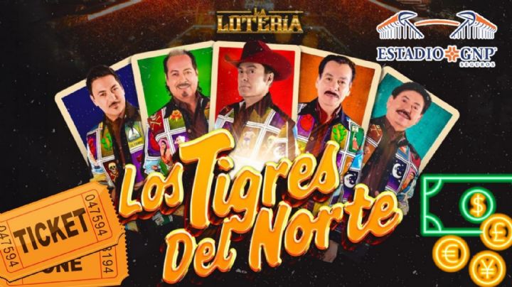 Los Tigres del Norte en el Estadio GNP Seguros 2026: Precio de los boletos por zona para su concierto en CDMX
