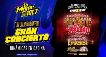 ¡La Mejor Oaxaca te lleva al concierto de La Banda El Recodo!