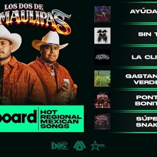 Los Dos de Tamaulipas arrasan en Billboard