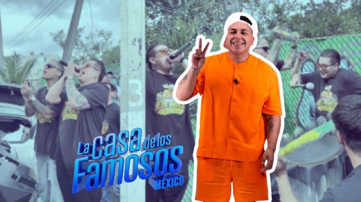Moy Bobadilla lleva serenata de apoyo a Ese Pérez en La Casa de los Famosos México 2026 | VIDEO